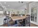 Open concept with view of kitchen and living room provides open space at 1105 Astoria Ln, Peachtree City, GA 30269