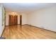 Spacious living area with hardwood floors, big closet and natural light at 8289 Lake View Ter, Riverdale, GA 30274