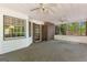 Spacious sunroom with views of the trees at 370 Merrydale Dr, Fayetteville, GA 30215