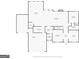 First floor layout showing kitchen, garage, living room, dining room and office at 1700 Cobblefield Cir, Dacula, GA 30019