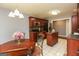 Cozy kitchen features stainless appliances, a breakfast nook, and tile floors at 1252 Heritage Dr, Villa Rica, GA 30180