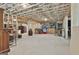Large unfinished basement with wood frame and exposed ceiling for creative customization at 608 White Cedar Ct, Peachtree City, GA 30269