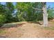 A partially cleared lot featuring large mature trees with space for building or recreation at 264 Rockin Hill Sw Dr, Marietta, GA 30060