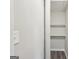 Hallway features storage shelving at 264 Rockin Hill Sw Dr, Marietta, GA 30060