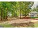 Expansive backyard with mature trees and ample space for recreation and outdoor activities at 270 Polk Rd, Covington, GA 30014