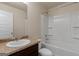 Well-maintained bathroom with shower-tub combo, granite counters, and ample space at 11755 Lovejoy Crossing Blvd, Hampton, GA 30228