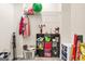 Well-organized walk-in closet featuring shelving, storage cubes, and hanging clothes at 790 Riverwood Pass, Dallas, GA 30157