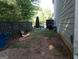Backyard with fenced in yard, offering a safe space for pets and play at 1253 Heartwood Ave, Mcdonough, GA 30253