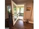 Bright entryway showcasing a decorative front door, a 'Welcome' mat, and view to the front porch at 15 Perthshire Dr, Peachtree City, GA 30269