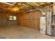 Exposed ceiling and walls show off spacious unfinished basement with room for utilities at 1270 Tribble Walk Ct, Lawrenceville, GA 30045