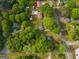 Aerial view of the neighborhood, showcasing the home and surrounding area at 362 Highway 113, Temple, GA 30179