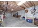 Unfinished basement with lots of open storage space at 330 Noah Pl, Mcdonough, GA 30252