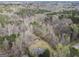 Expansive aerial view of wooded property, showing the home's location at 3935 Jailette Rd, South Fulton, GA 30349