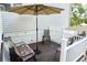 Outdoor deck features comfortable seating and shaded areas, perfect for relaxation at 301 Spruill Bridge Rd, Temple, GA 30179