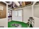 Basement gym featuring workout equipment and access to the recreation area at 513 Viridian Vw, Peachtree City, GA 30269