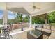 Outdoor porch featuring seating area and lake views, perfect for enjoying a scenic view at 513 Viridian Vw, Peachtree City, GA 30269