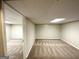 The finished basement offers flexible living space and neutral decor at 4505 Wonder Valley Trl, Decatur, GA 30034