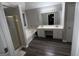 Bathroom featuring double vanity, bathtub, enclosed shower, and window at 3015 Cranbrook Nw Walk, Kennesaw, GA 30144