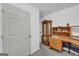 Bedroom featuring desk and cabinet storage at 1326 Harmony Grove Church Rd, Auburn, GA 30011