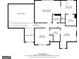 A detailed floor plan of the second floor features four bedrooms, three baths and a laundry room at 3338 Hackmatack Dr, Kennesaw, GA 30152