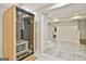 Finished basement featuring a personal sauna and exercise space at 202 Firefly Ct, Peachtree City, GA 30269