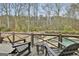 Deck with wooded view at 202 Firefly Ct, Peachtree City, GA 30269