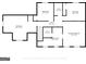 Upstairs floor plan highlighting bedroom sizes, bathroom locations, and closet spaces at 180 Bentley Way, Fayetteville, GA 30214