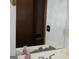 A bathroom mirror with a view of the vanity area at 4793 Davenport Nw Trce, Acworth, GA 30101
