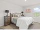 Bedroom with a bed, two nightstands, and a window with natural light at 150 Ivy Chase Loop, Dallas, GA 30157