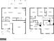 Complete floor plans showing both the ground floor and the upper level, detailing the entire home's layout at 150 Ivy Chase Loop, Dallas, GA 30157