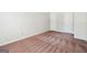 Spacious bedroom with neutral walls, carpet, base trim and two closets for ample storage at 4448 Janice Dr, Snellville, GA 30039