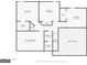 Upstairs floor plan displays bedrooms, bathrooms, and closet spaces with dimensions at 65 Hill Top Cir, Grantville, GA 30220