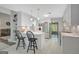 Spacious kitchen featuring stainless appliances, countertops, seating and an open design at 100 Ashland Trl, Tyrone, GA 30290