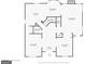 Detailed first floor plan showing kitchen, dining room, Gathering room, and living room layout with measurements at 325 Elderberry Trl, Fayetteville, GA 30214