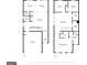 A floor plan showing the layout of a two-story home at 3526 Brockenhurst Dr, Buford, GA 30519