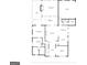 Detailed floor plan showcasing the layout of the main level of the home at 109 Lighthorse Blvd, Mcdonough, GA 30252