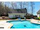 Inviting in-ground pool with adjacent pool house and basketball court, creating the perfect outdoor oasis at 109 Lighthorse Blvd, Mcdonough, GA 30252