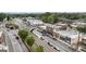 Aerial view of commercial street with buildings and roads at 3378 La Vista, Hapeville, GA 30354