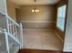 Dining room with hardwood floors and a large window at 1028 Field View Dr, Mcdonough, GA 30253