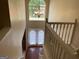 Bright foyer featuring a decorative chandelier and large window allowing ample light at 1028 Field View Dr, Mcdonough, GA 30253