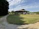 Community pavilion offers outdoor gathering space with picnic tables and open field at 1028 Field View Dr, Mcdonough, GA 30253