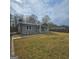 Well-manicured lawn and gray siding create a welcoming exterior for this single-story home at 487 Eastside Dr, Dacula, GA 30019