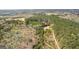 A landscape aerial view, featuring a mix of green trees and open land, highlighting nature at 461 Old Jackson Rd, Mcdonough, GA 30252