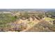 Aerial view of a tree covered lot with mature trees and winding driveways at 461 Old Jackson Rd, Mcdonough, GA 30252