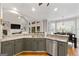 Stylish kitchen showcasing granite countertops, stainless appliances and a bright breakfast nook at 216 Southwick Ln, Peachtree City, GA 30269