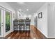 Eat-in kitchen with white cabinets and stainless steel appliances at 226 Le Paradis Blvd, Sharpsburg, GA 30277