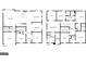 Detailed floor plan showcasing the layout of both floors, including the kitchen, bedrooms, and living spaces at 7435 Ansley Park Way, Cumming, GA 30028