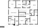 Second floor plan featuring the primary bedroom, bedrooms, bathrooms, laundry room, and walk-in closets at 7435 Ansley Park Way, Cumming, GA 30028