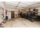 The garage is spacious with room for storage at 15 Pine Run Rd, Carrollton, GA 30116