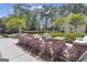 Beautiful backyard offers multiple seating areas, lush landscaping, and a serene outdoor setting at 105 Suffolk Pl, Fayetteville, GA 30215